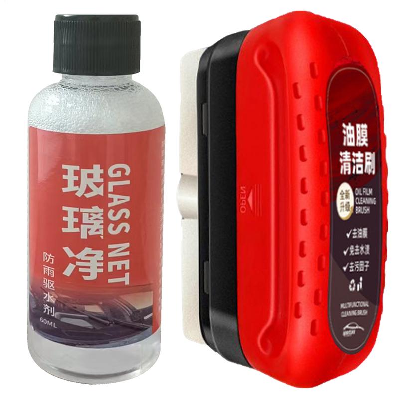 Car Shampoo Ph - 120ml น้ํามันแก้วฟิล์ม Remover ทําความสะอาดกระจกรถยนต์ Water Spots