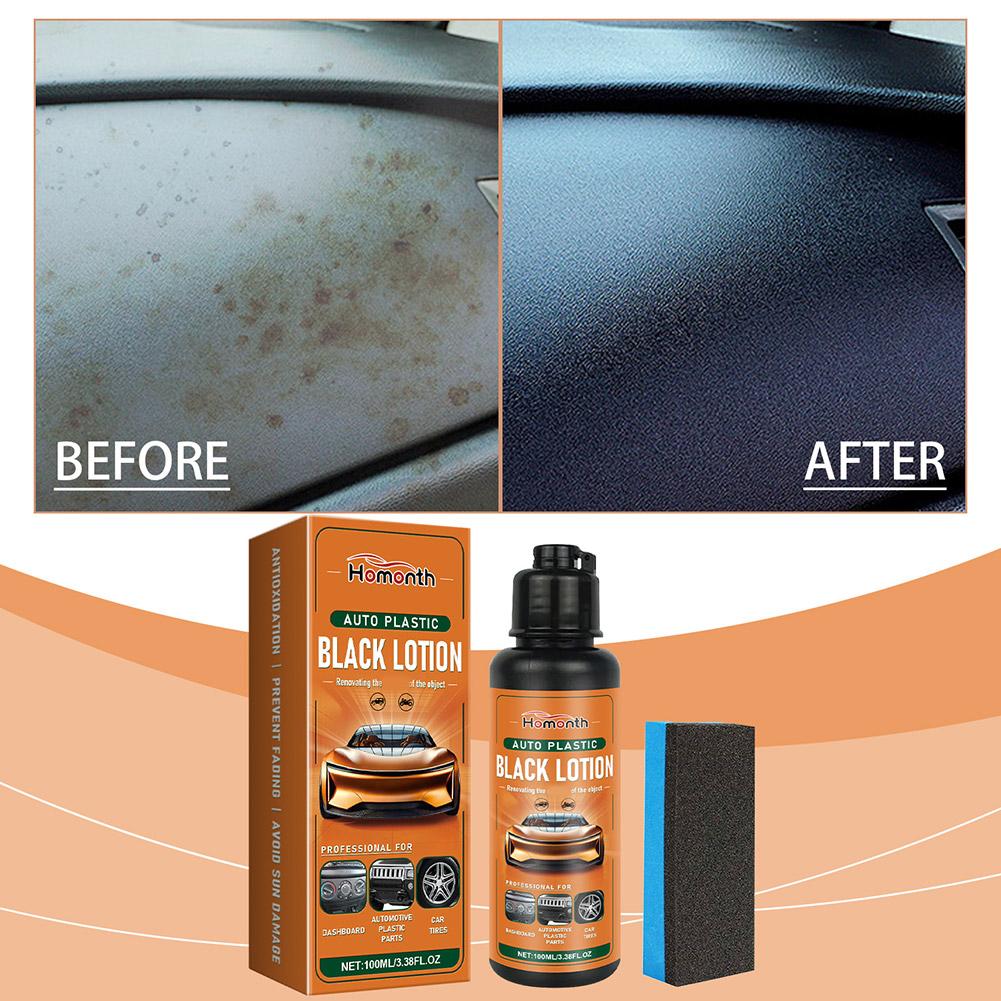น้ำยาฟื้นฟูพลาสติกในรถยนต์ สีด - Trim Restorer Plastic บทวิจารณ์และราคา